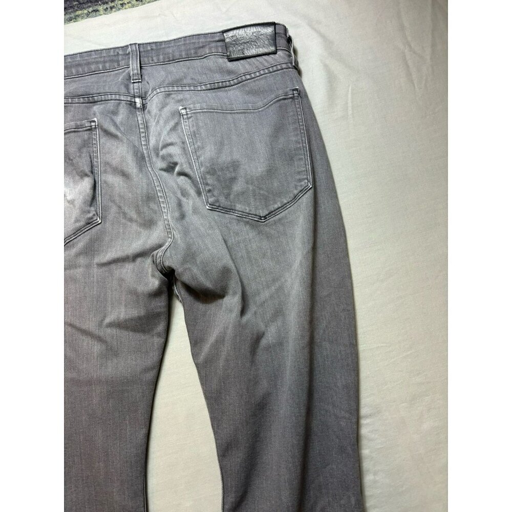 Men's Paige Jeans Lennox Slim Straight Stretch Denim Gray 36x25 - Picture 7 of 12